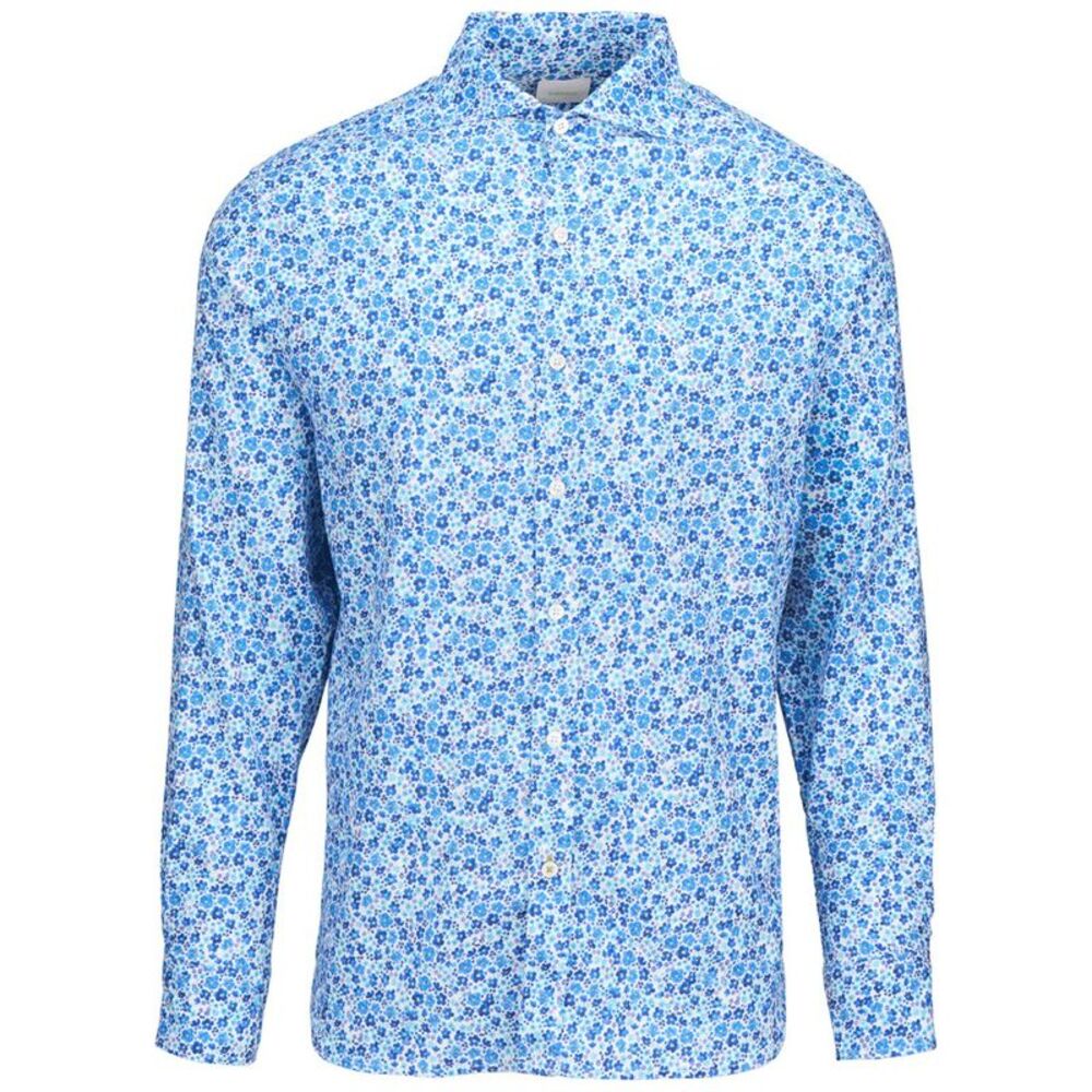 Swims Mens Supply Co.  Breeze Linen Shirt, Navy